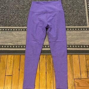 EUC Beyond Yoga Purple Spacedye Caught In The Midi High Waisted Legging
